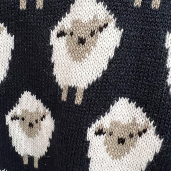 NWOT - Navy Sheep Sweater - XS - Picture 5 of 6